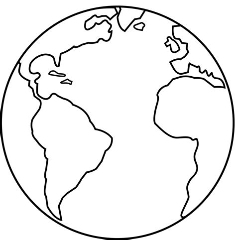drawing of the earth